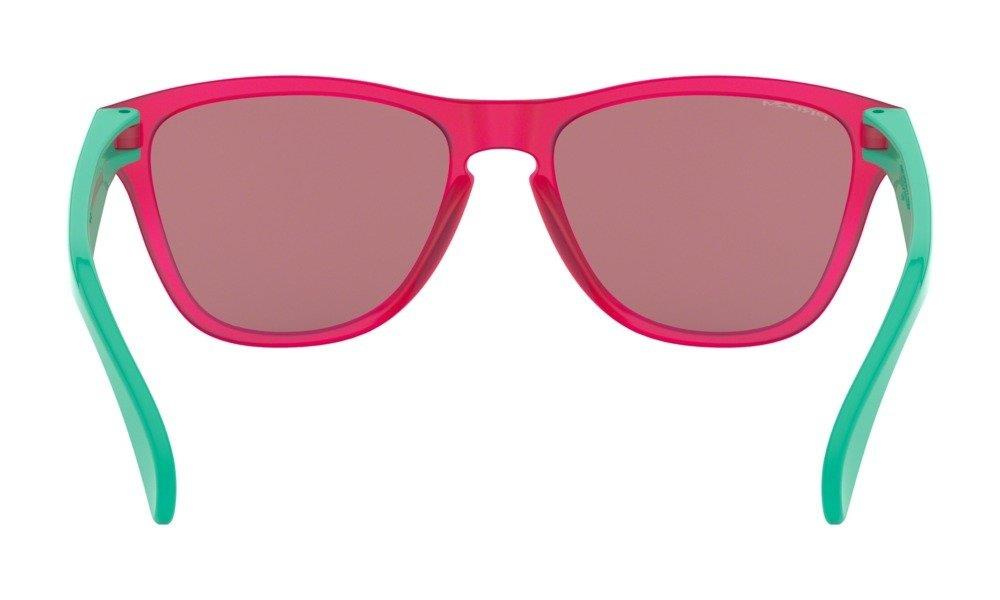 Oakley Okulary przeciwsłoneczne FROGSKINS XS Matte Translucent Crystal Pink/Prizm Road OJ9006-09