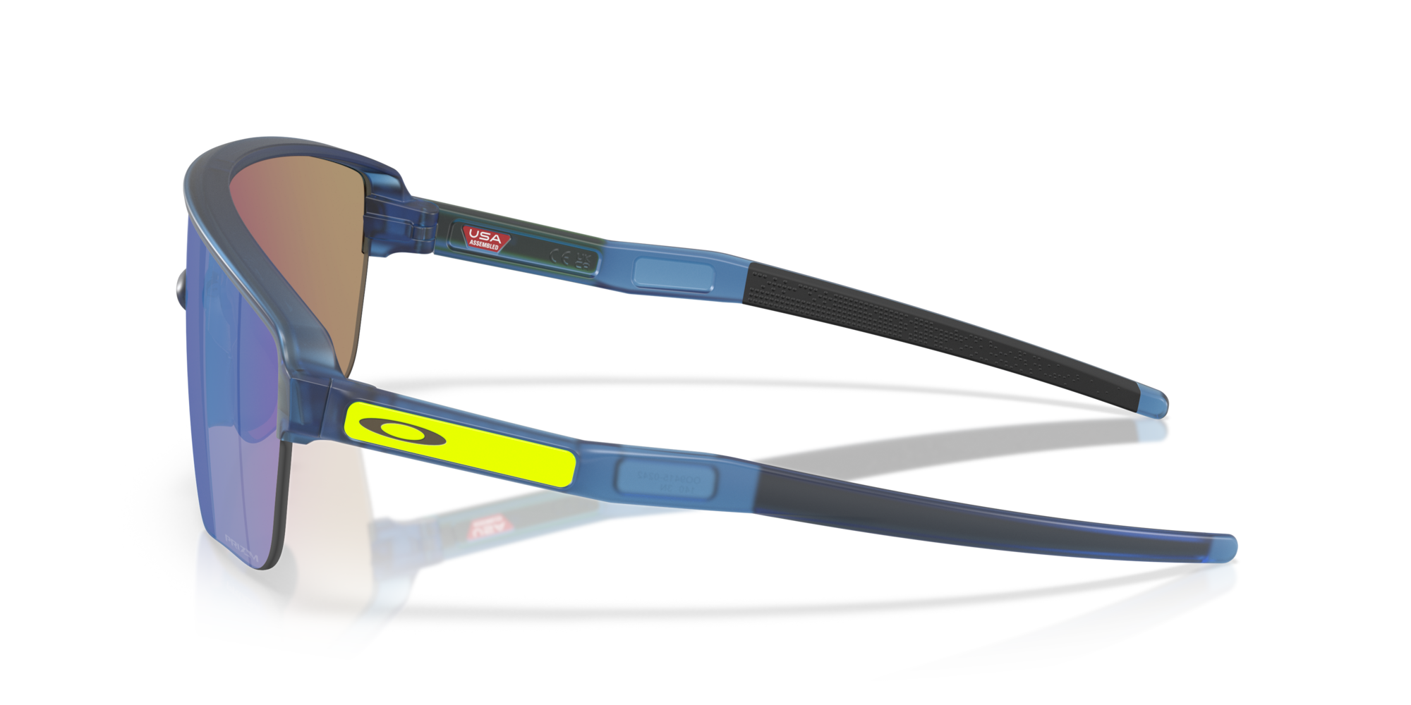 Oakley Okulary przeciwsłoneczne CORRIDOR SQ Matte Transparent Blue / Prizm Sapphire OO9415-02