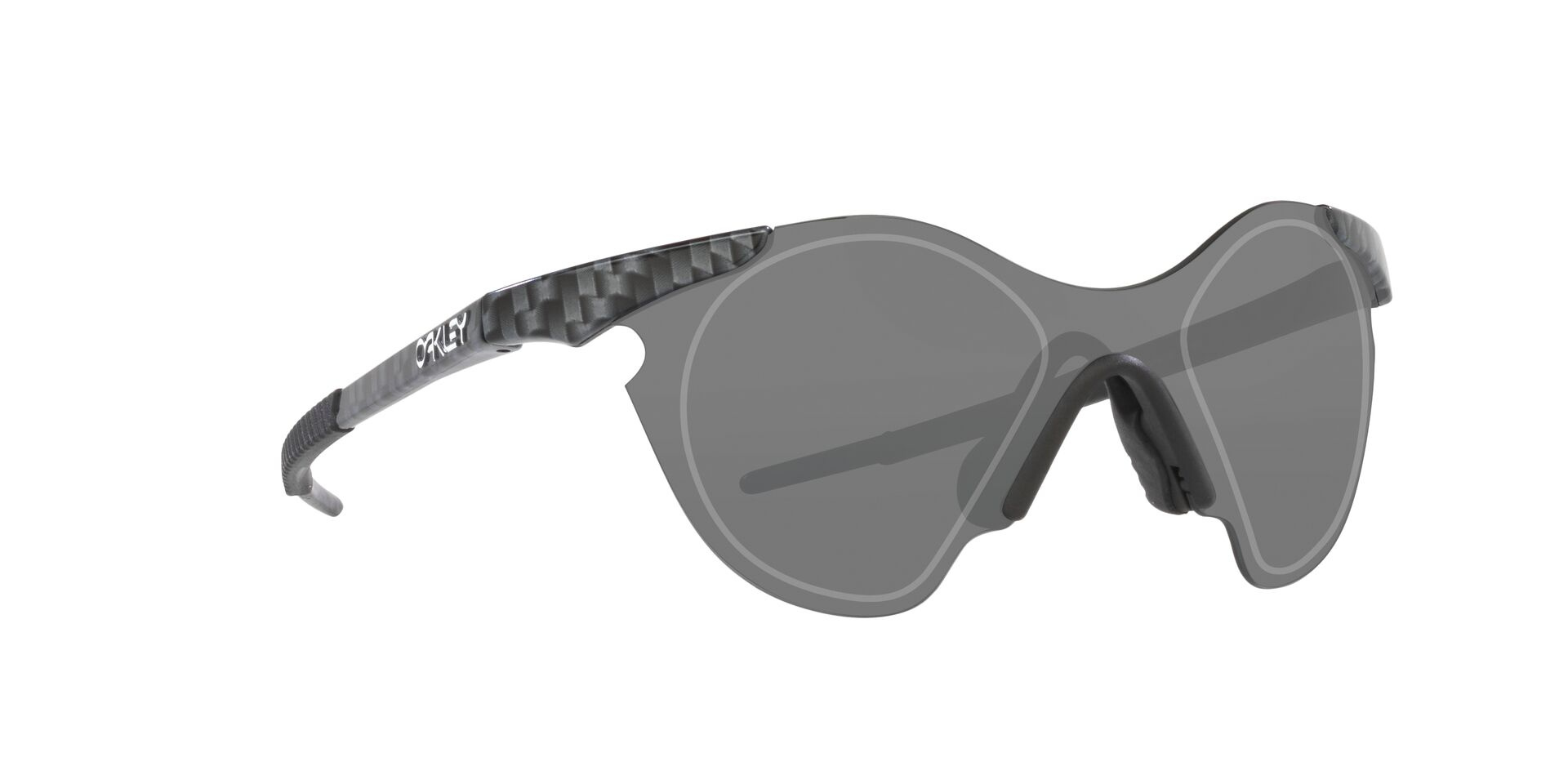 Oakley Okulary Sub Zero okulary przeciwsłoneczne Carbon Fiber, Prizm Black OO9468 - 01