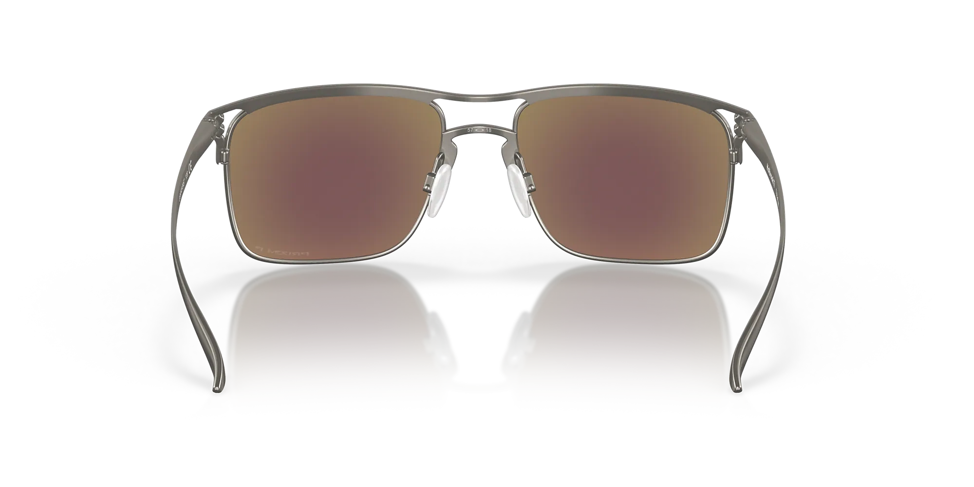 Oakley Okulary przeciwsłoneczne HOLBROOK TI Matte Gunmetal, Prizm Sapphire Polarized OO6048-04