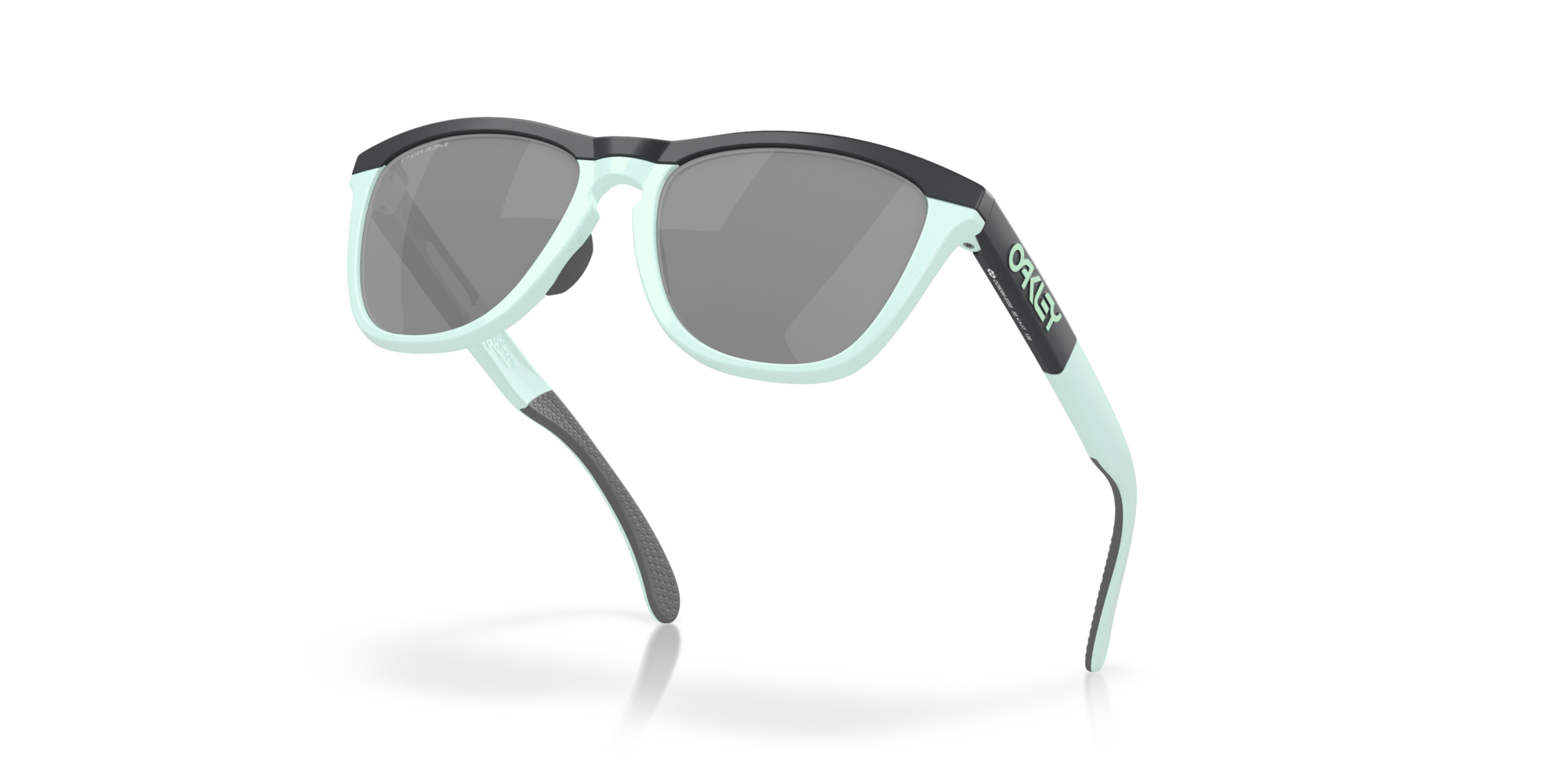 Oakley Okulary przeciwsłoneczne FROGSKINS RANGE Matte Carbon/Blue Milkshake/Prizm Black OO9284-03