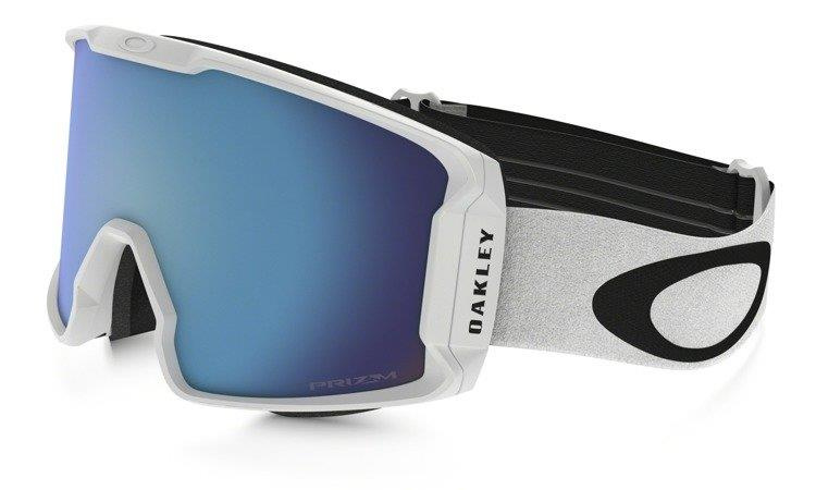 Gogle Oakley LINE MINER Matte White/Prizm Inferno Sapphire Iridium OO7070-19