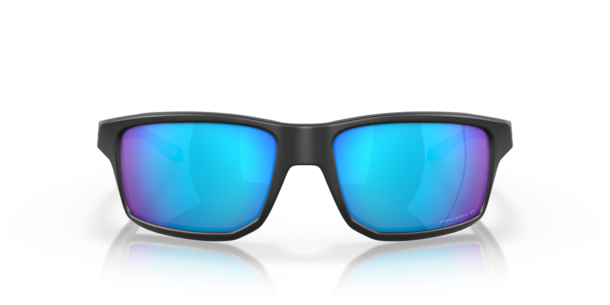 Oakley Okulary przeciwsłoneczne GIBSTON Matte Black/Prizm Sapphr Iridium Polarized OO9449-12