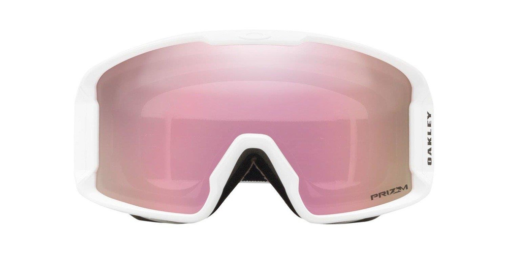 Oakley Gogle Line Miner XM MATTE WHITE / Prizm Snow Hi Pink Iridium OO7093-11