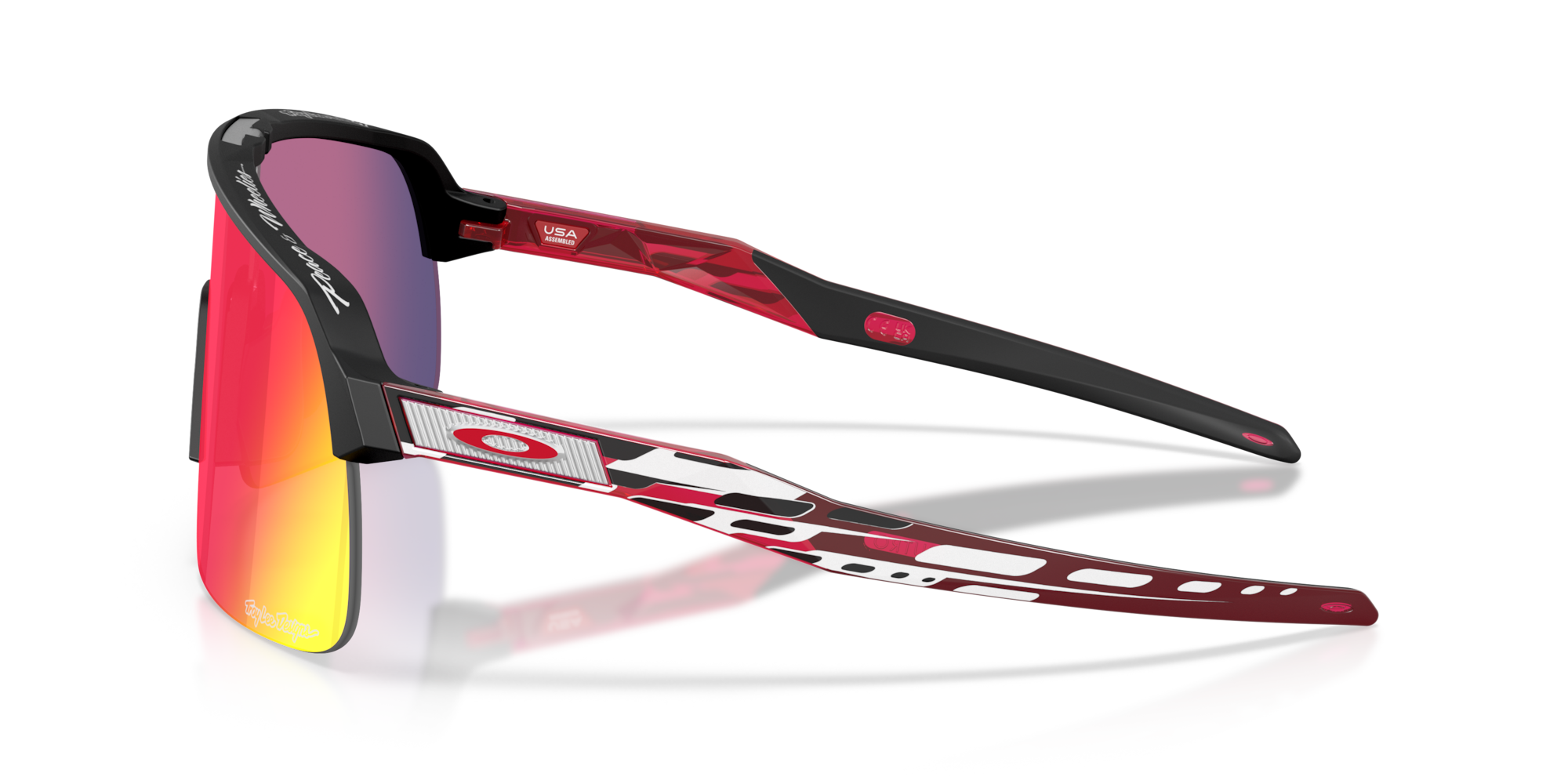 Oakley Okulary przeciwsłoneczne SUTRO LITE Troy Lee Designs Series Matte Black / Prizm Road OO9463-B7