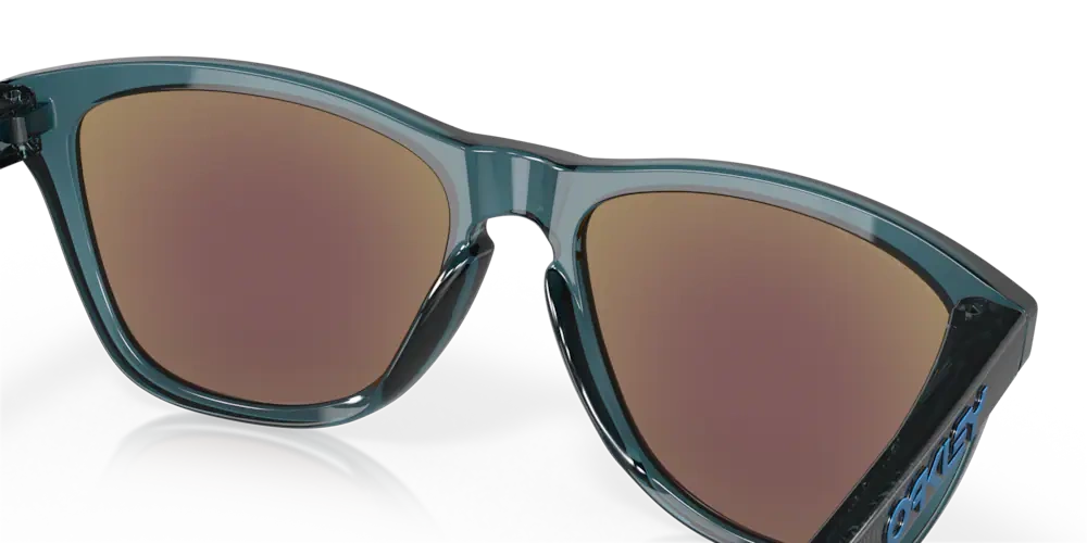 Oakley Okulary przeciwsłoneczne FROGSKINS Crystal Black/Prizm Sapphire Polarized OO9013-F6