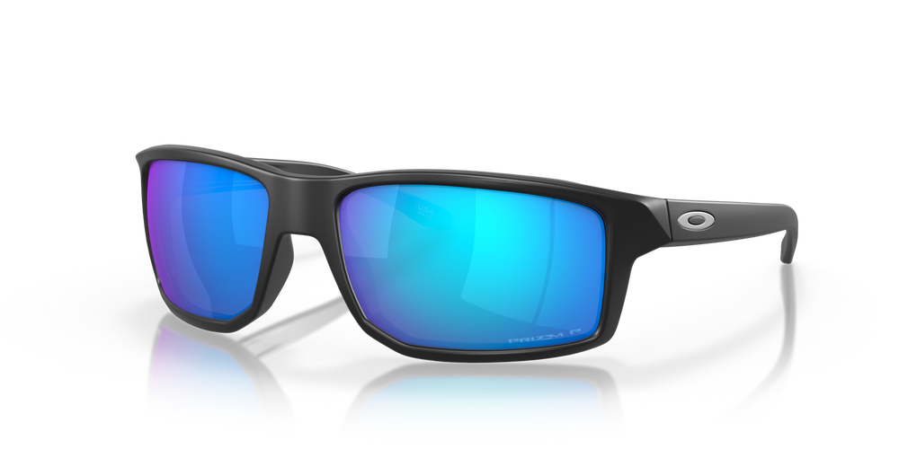 Oakley Okulary przeciwsłoneczne GIBSTON Matte Black/Prizm Sapphr Iridium Polarized OO9449-12