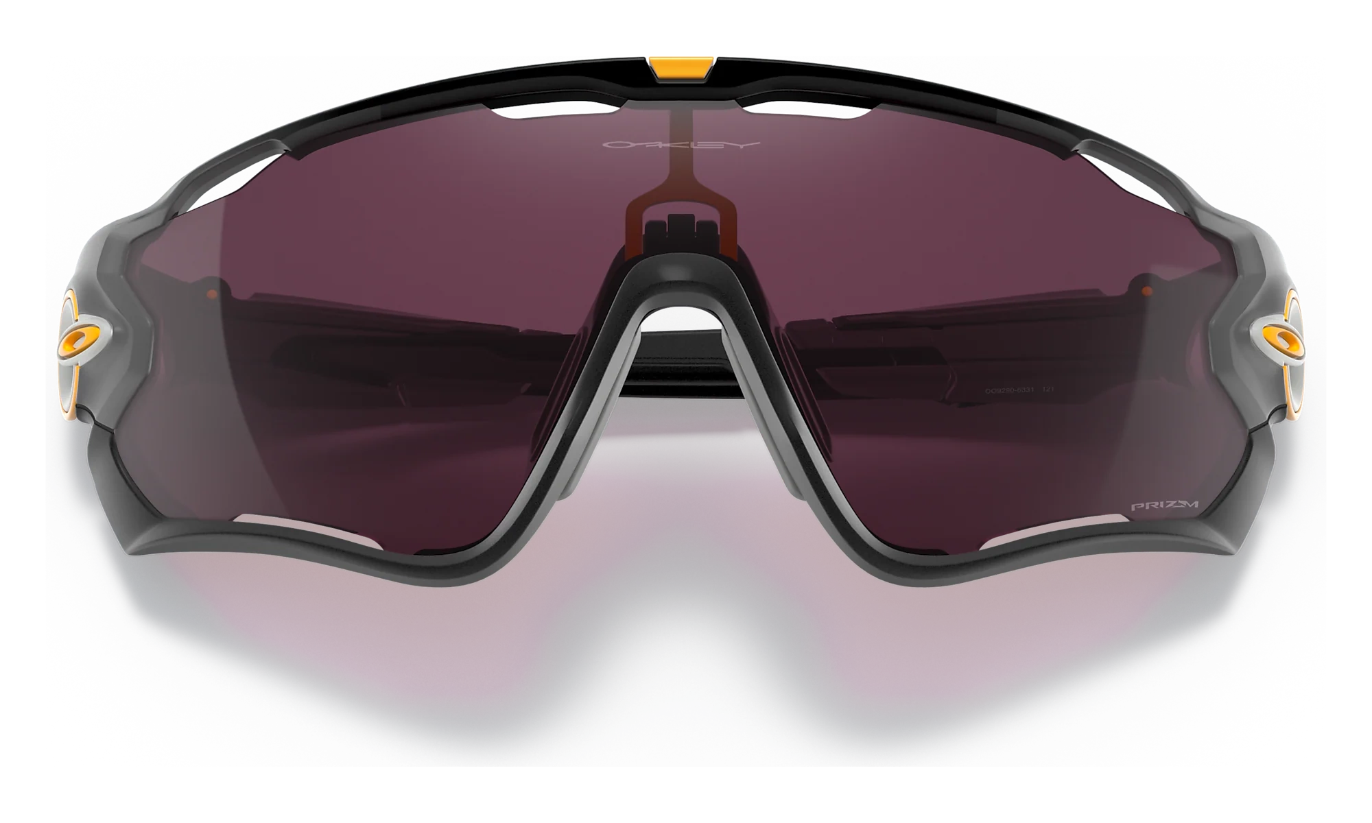 Oakley Okulary przeciwsłoneczne JAWBREAKER Matte Black Dark Grey Fade / Prizm Road Black OO9290-63