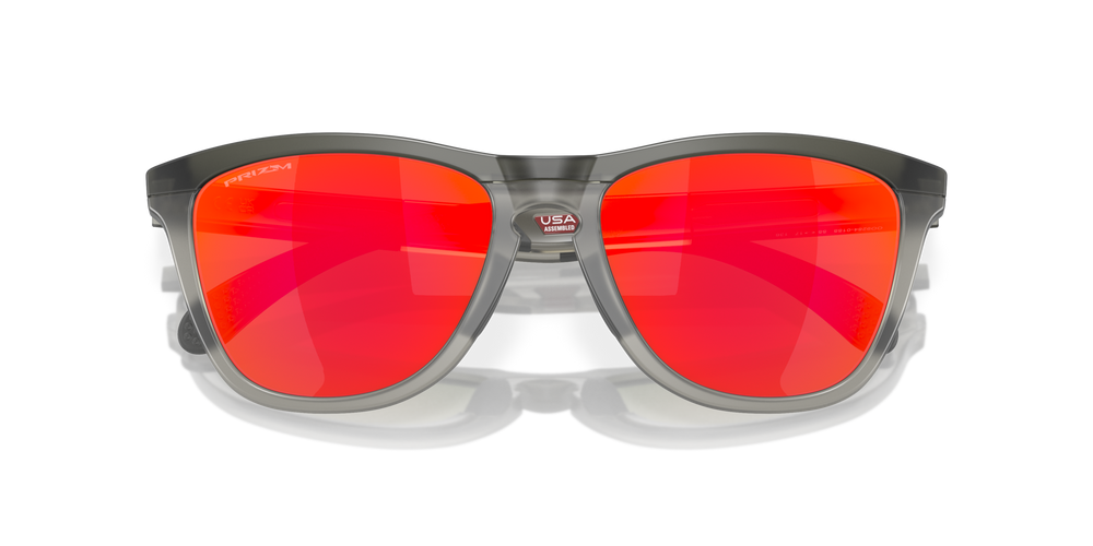 Oakley Okulary przeciwsłoneczne FROGSKINS RANGE Matte Grey Smoke/Grey Ink/Prizm Ruby OO9284-01