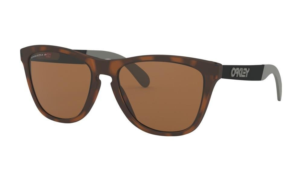 Oakley Okulary przeciwsłoneczne FROGSKINS MIX Matte Brown Tortoise / Prizm Tungsten Polarized OO9428-08