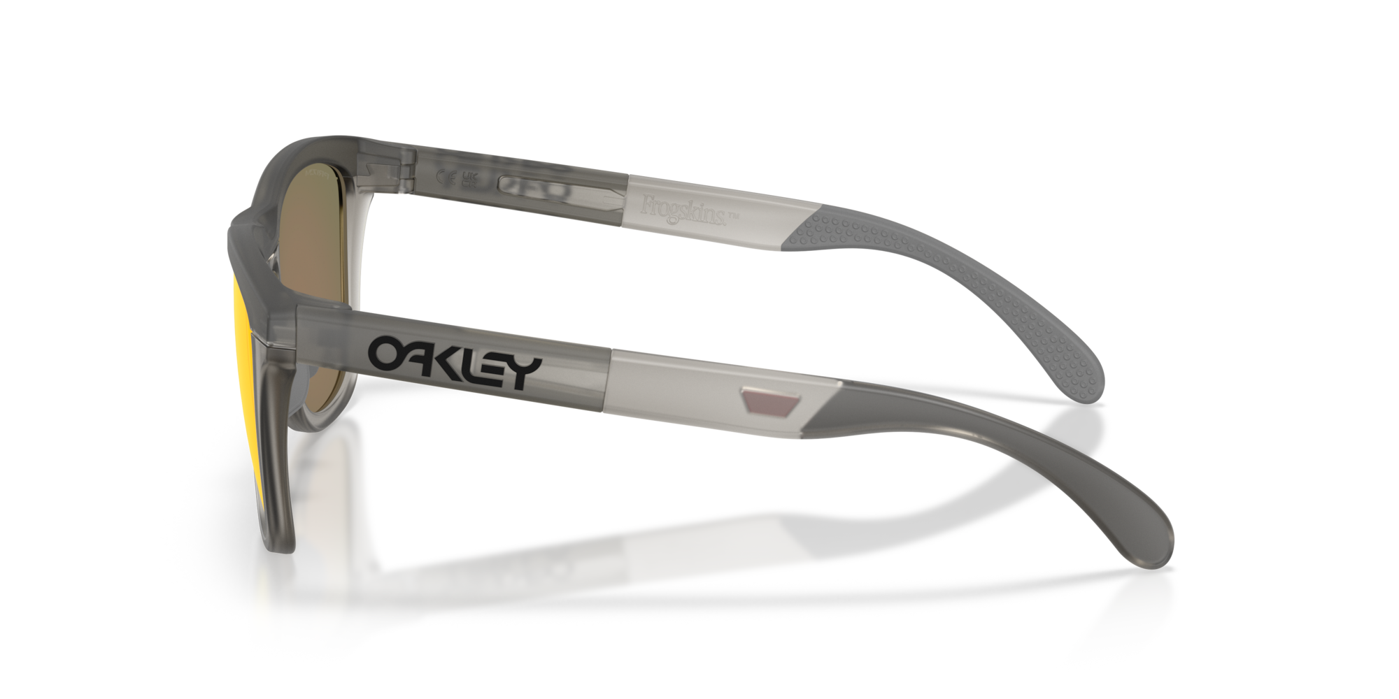 Oakley Okulary przeciwsłoneczne Frogskins Range XL Matte Grey Smoke/Grey Ink / Prizm Ruby OO9503-01