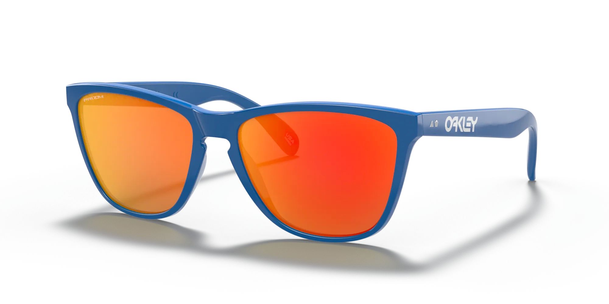 Oakley Okulary przeciwsłoneczne FROGSKINS 35th ANNIVERSARY Primary Blue/ Prizm Ruby OO9444-04