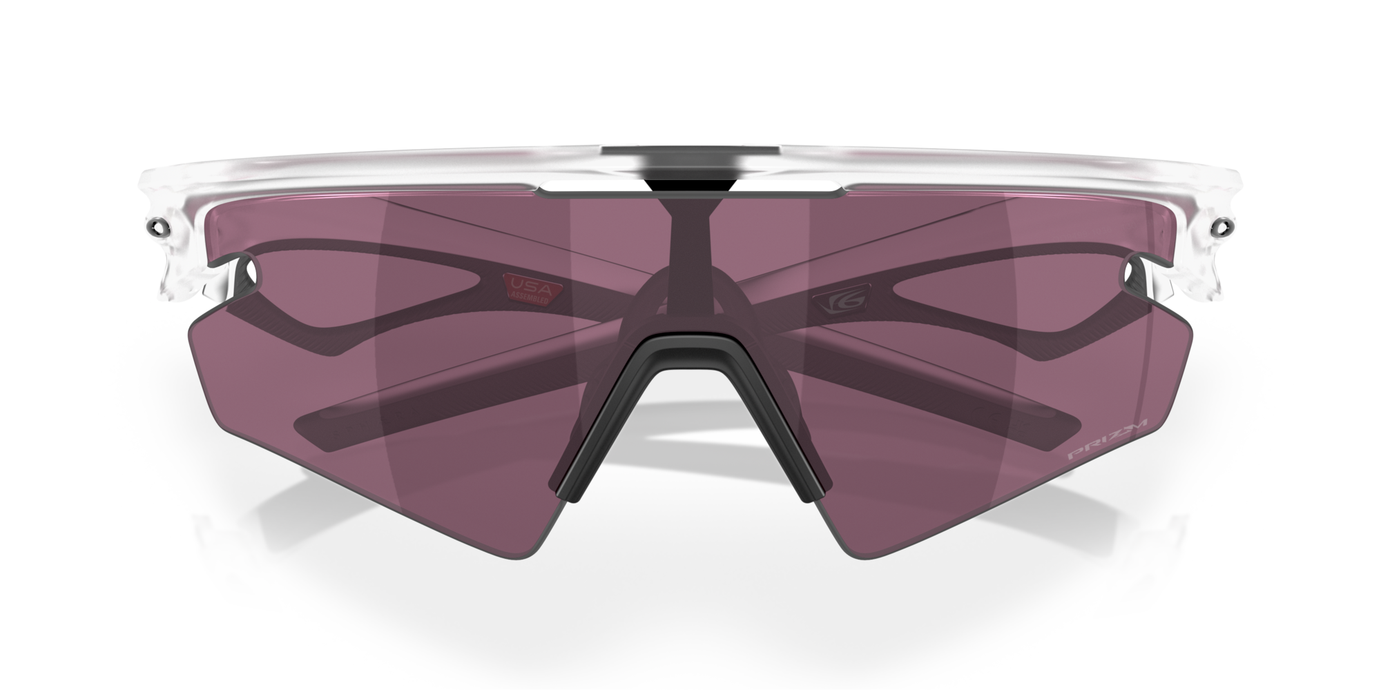 Oakley Okulary przeciwsłoneczne Sphaera Slash Matte Clear / Prizm Road Black OO9499-10