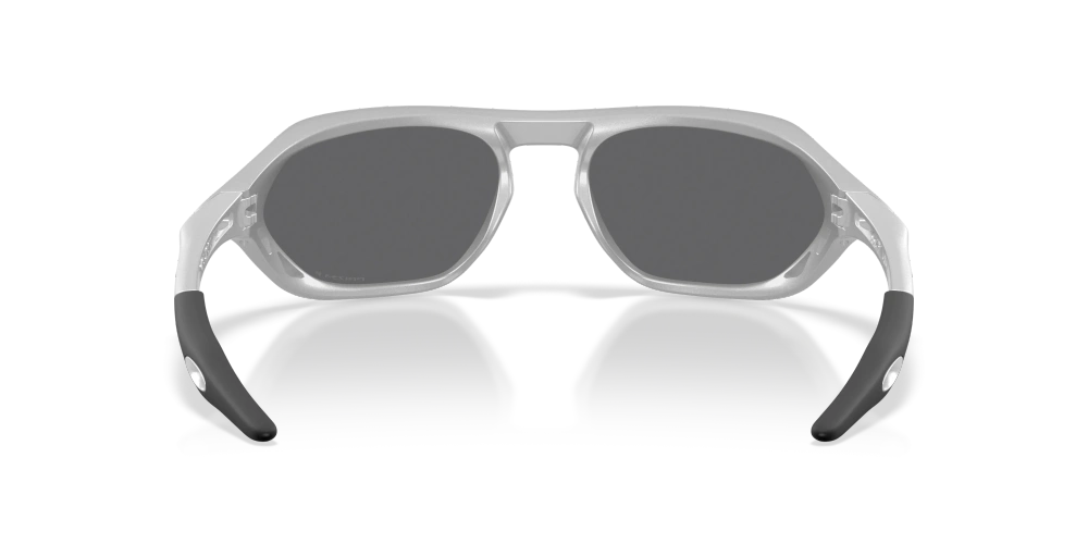 Oakley Okulary przeciwsłoneczne CAGE JACKET X Silver/Prizm Black Polarized OO9537-09