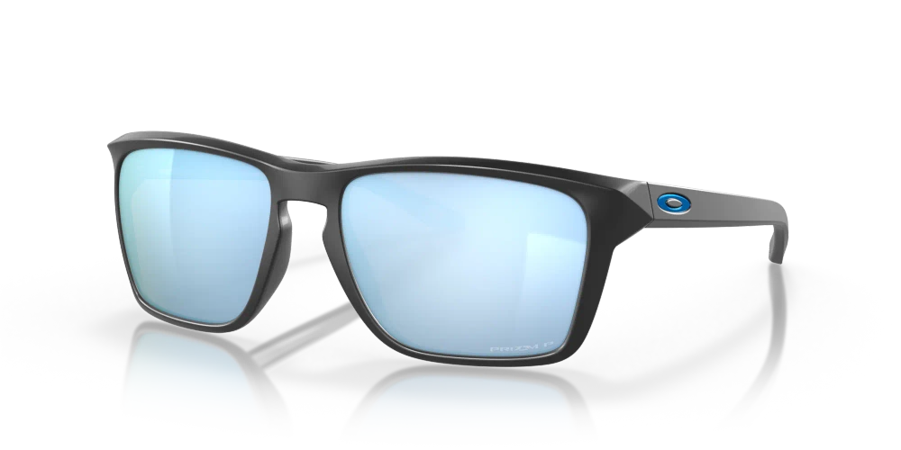Oakley Sunglasses SYLAS Matte Black/Prizm Deep Water Polarized OO9448-17