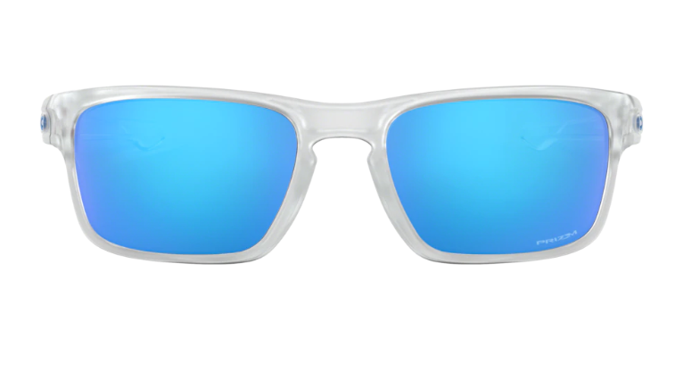 Oakley Okulary przeciwsłoneczne SLIVER STEALTH Matte Clear/Prizm Sapphire OO9408-04