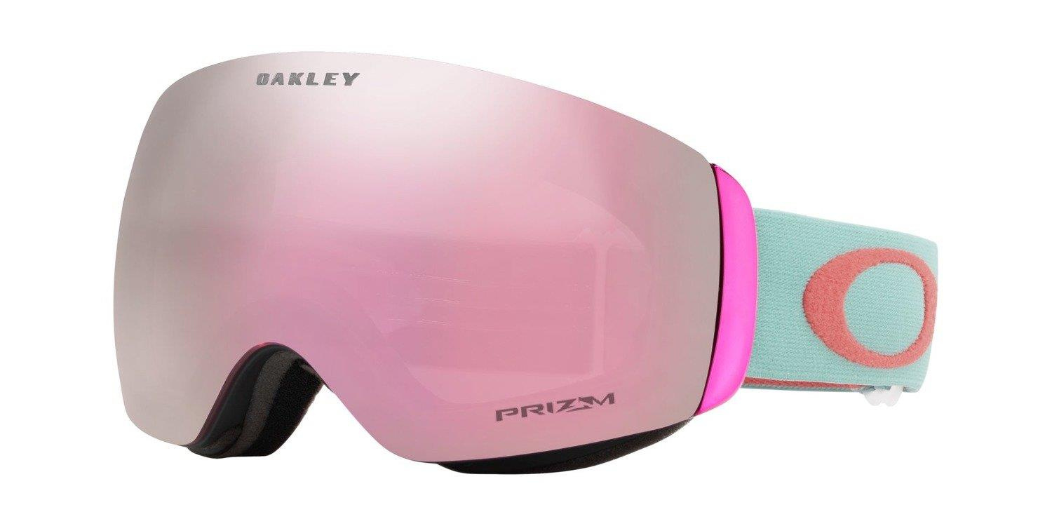Oakley Goggles FLIGHT DECK M White / Prizm Snow Hi Pink Iridium OO7064-77