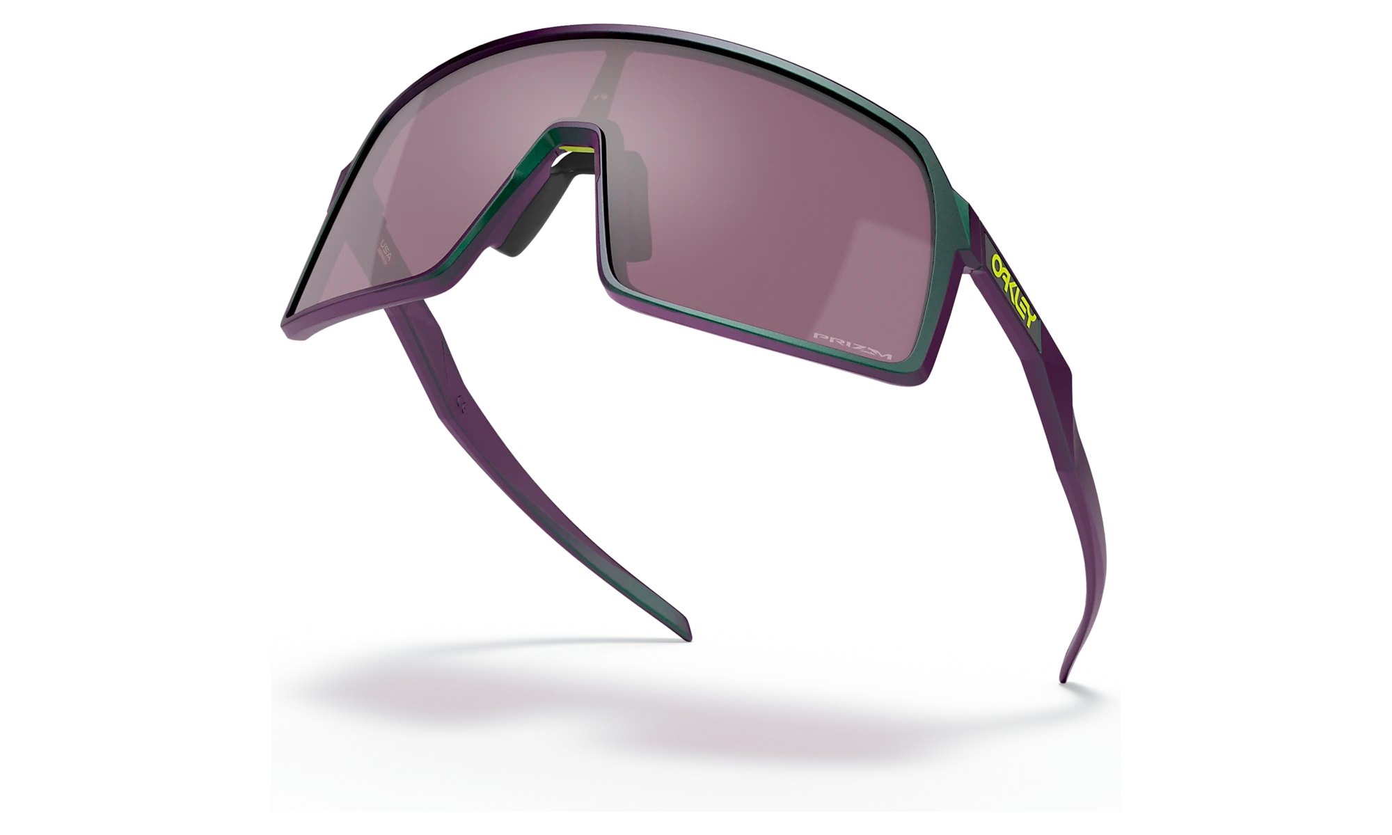 Oakley Okulary przeciwsłoneczne SUTRO Green Purple Shift/Prizm Road Black OO9406-60