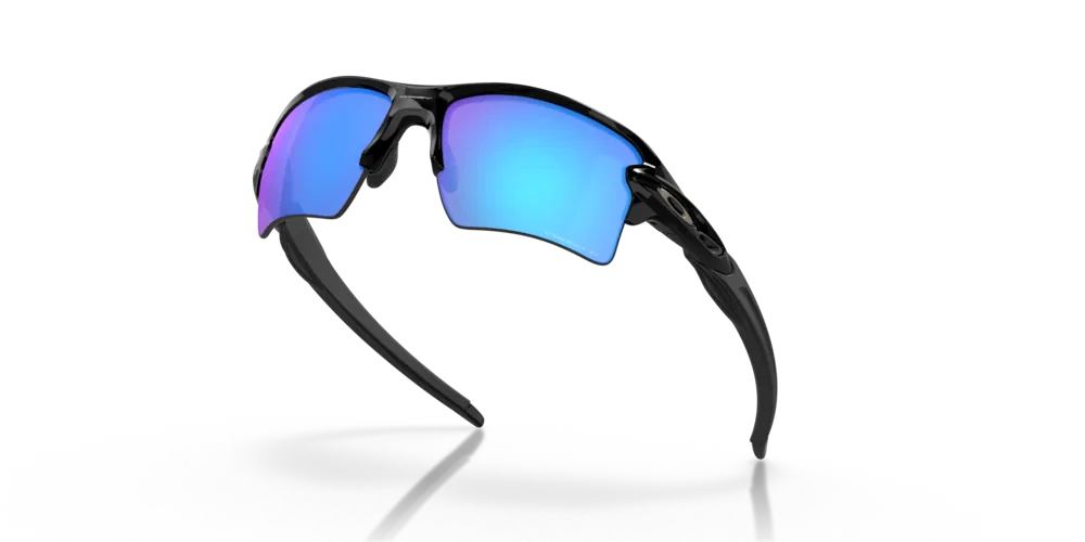 Oakley Sunglasses FLAK 2.0 XL Polished Black/Prizm Sapphire Iridium Polarized OO9188-F7