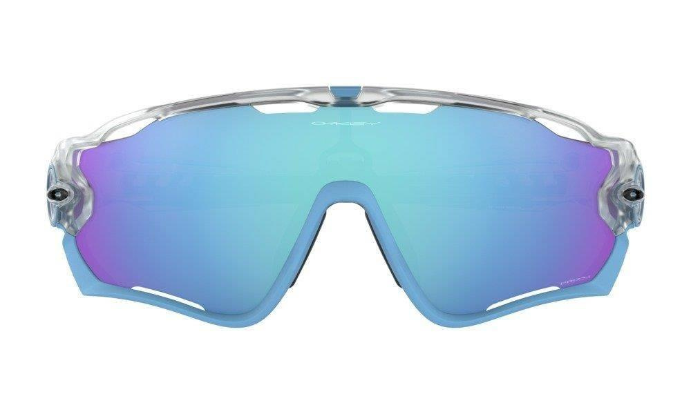 Oakley Okulary przeciwsłoneczne JAWBREAKER Matte Clear/Prizm Sapphire OO9290-40