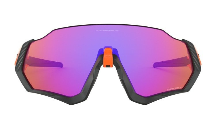 Oakley Okulary Przeciwsłoneczne FLIGHT JACKET Neon Orange/Prizm Trail OO9401-04