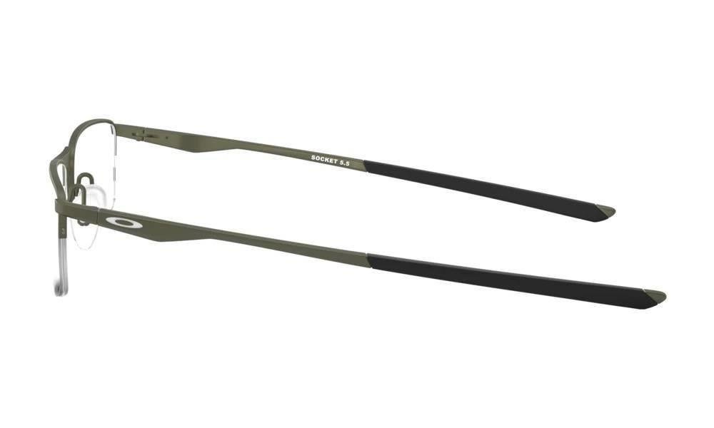 OAKLEY Optical Frame SOCKET 5.5 Satin Olive/Clear OX3218-10