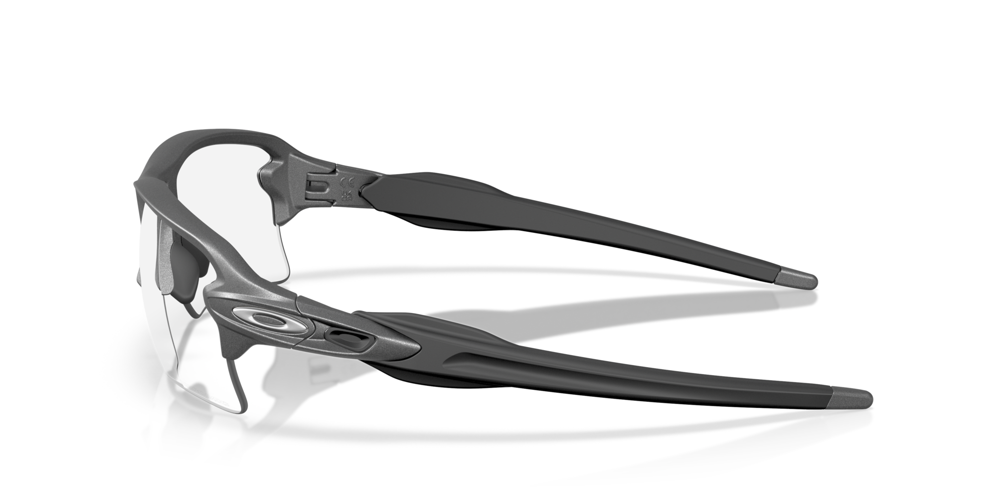 Oakley Okulary przeciwsłoneczne FLAK 2.0 XXL Steel / Clear to black iridium photochromic OO9488-07