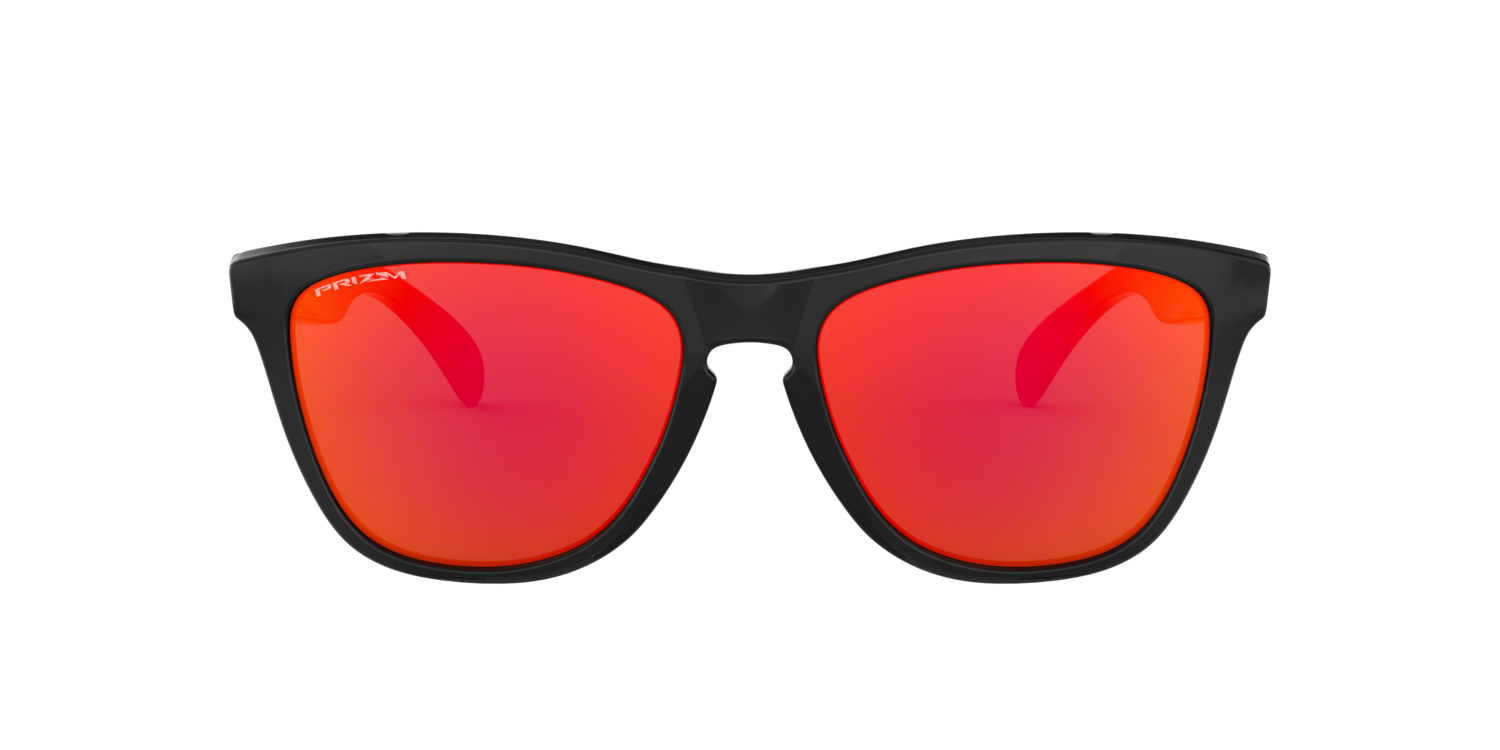 Oakley Sunglasses FROGSKINS Black Ink/Prizm Ruby OO9013-C9