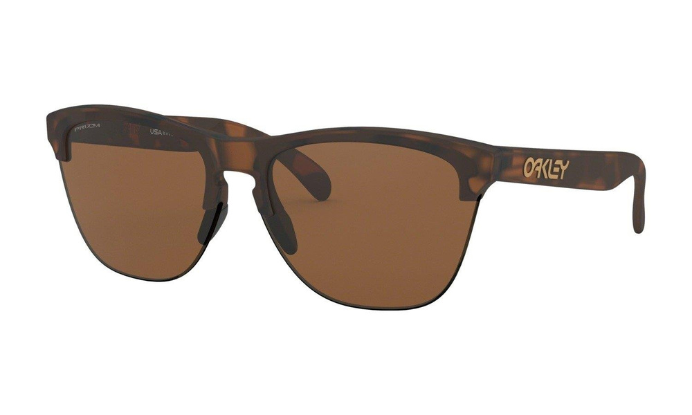Oakley Okulary przeciwsłoneczne FROGSKINS LITE Matte Brown Tortoise/Prizm Tungsten OO9374-11