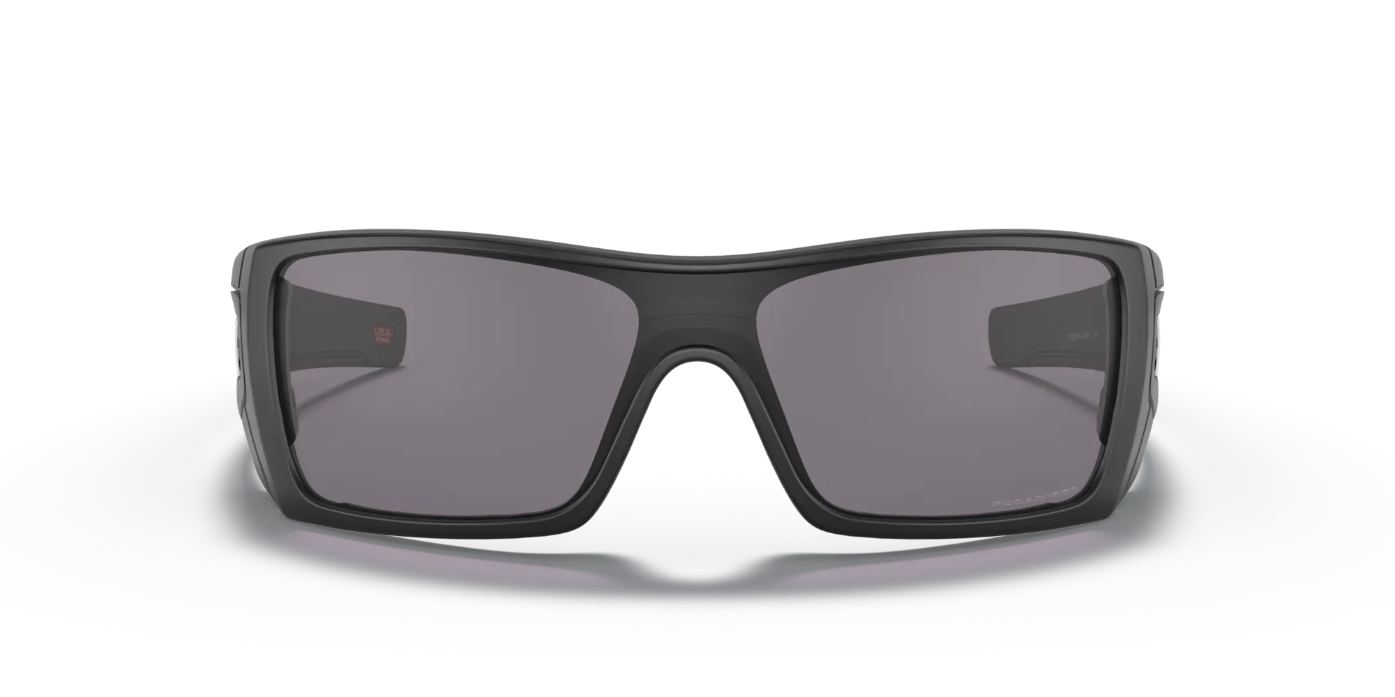OAKLEY Sunglasses BATWOLF Matte Black / Gray Polarized OO9101-04