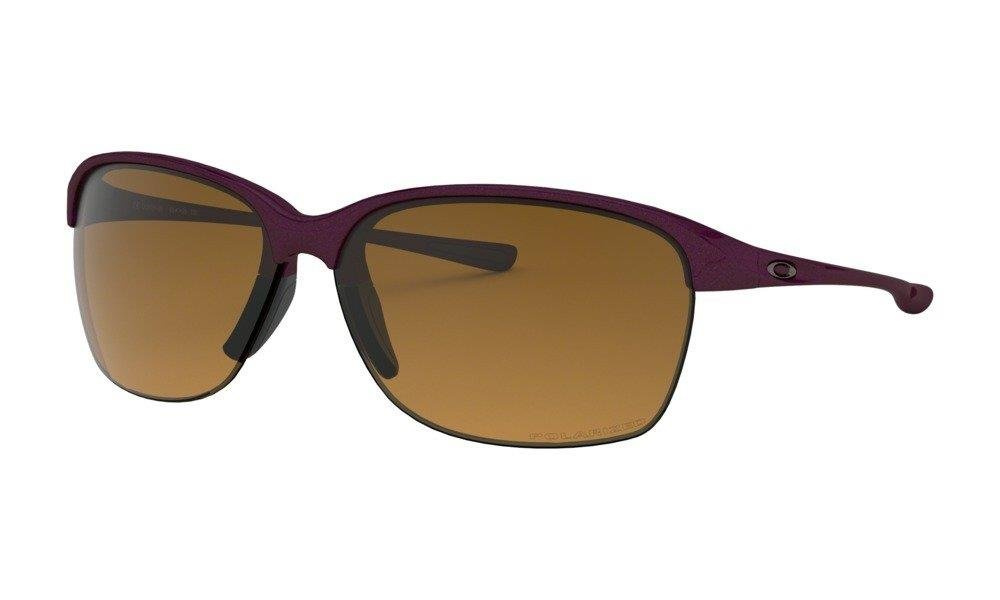 Oakley Okulary przeciwsłoneczne UNSTOPPABLE Raspberry Spritzer/Brown Gradient Polarized OO9191-03