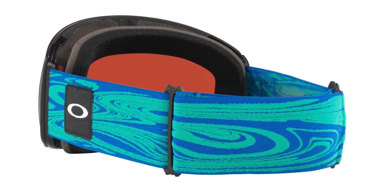 OAKLEY Goggles Snow FLIGHT DECK L Blue Dynamic Flow/Prizm Snow Sapphire Iridium OO7050-A7