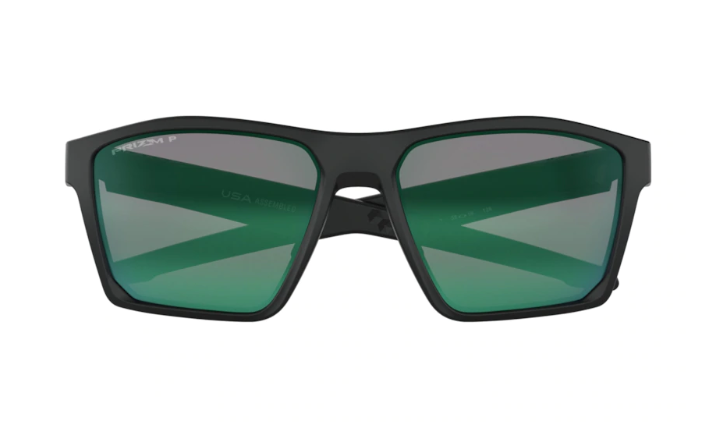 Oakley Okulary przeciwsłoneczne TARGETLINE Matte Black/Prizm Jade Polarized OO9397-07