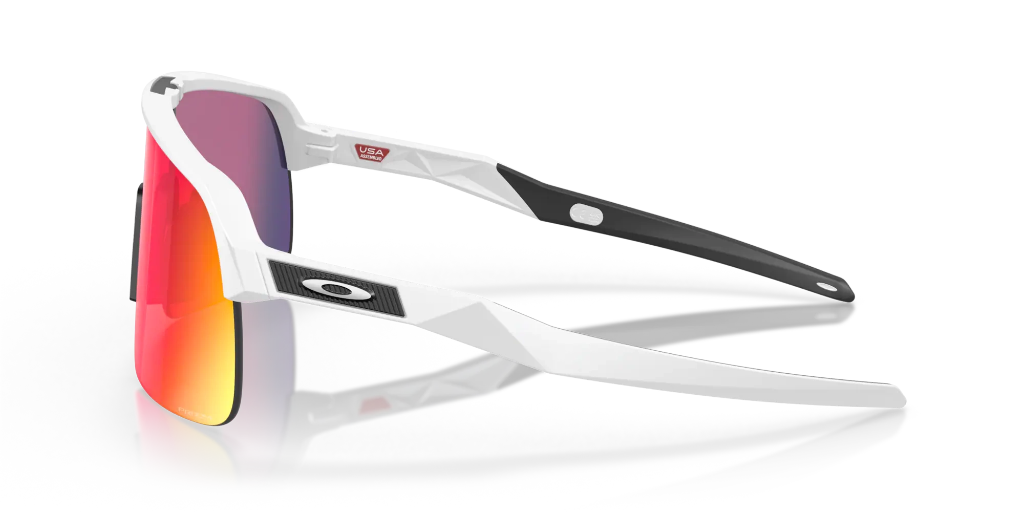 Oakley Okulary przeciwsłoneczne SUTRO LITE Matte White/Prizm Road OO9463-02