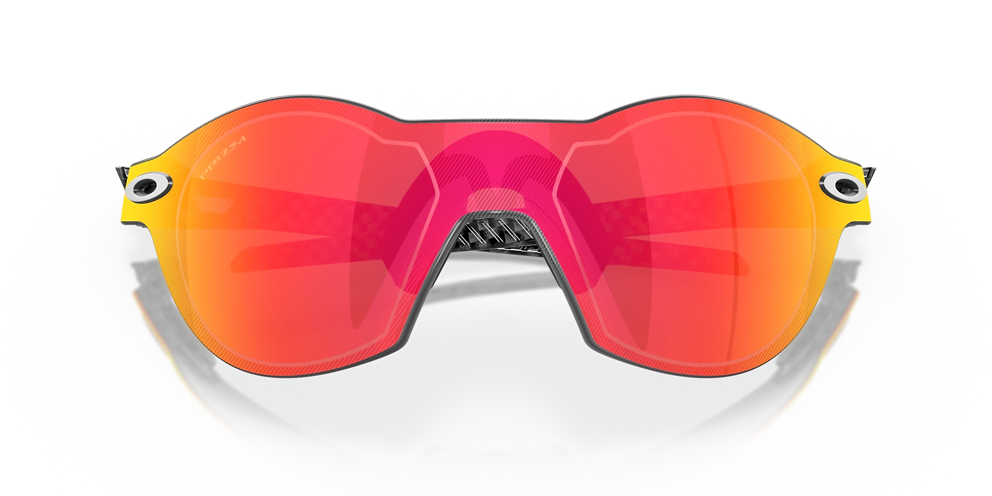 Oakley Okulary przeciwsłoneczne Re:SubZero Carbon Fiber, Prizm Ruby OO9098-02