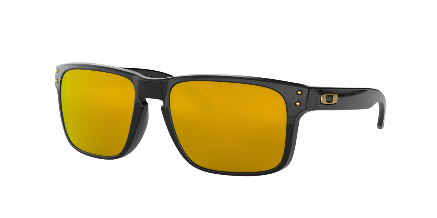 Oakley Okulary przeciwsłoneczne Polished Black / 24K iridium OO9102-E3