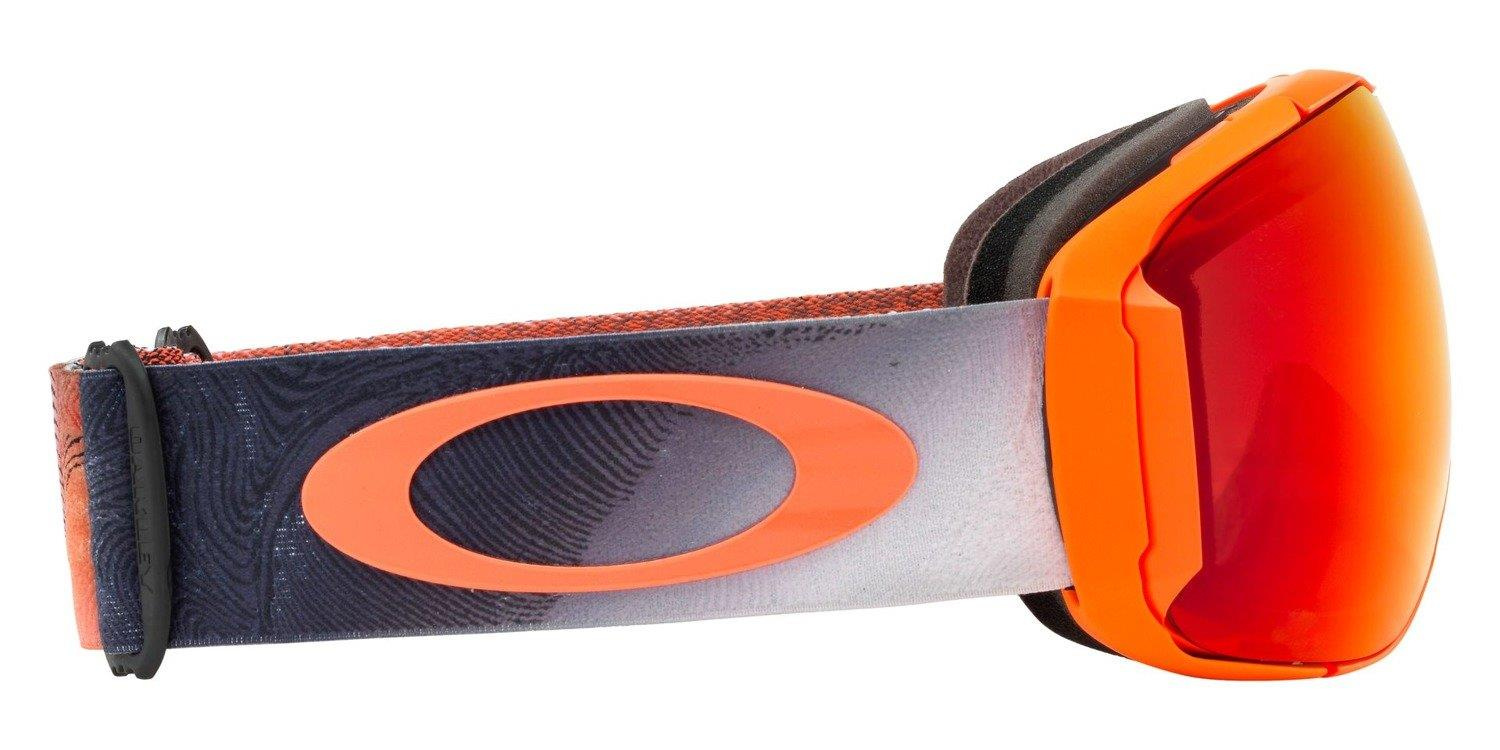 Oakley Gogle Airbrake XL Mystic Flow Neon Orange / Prizm Snow Torch Iridium & Prizm Black Iridium OO7071-33