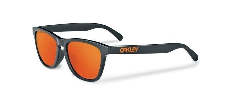 Oakley Sunglasses Frogskins Toxic Blast/Dark Grey/Fire Iridium Polarized OO9013-31