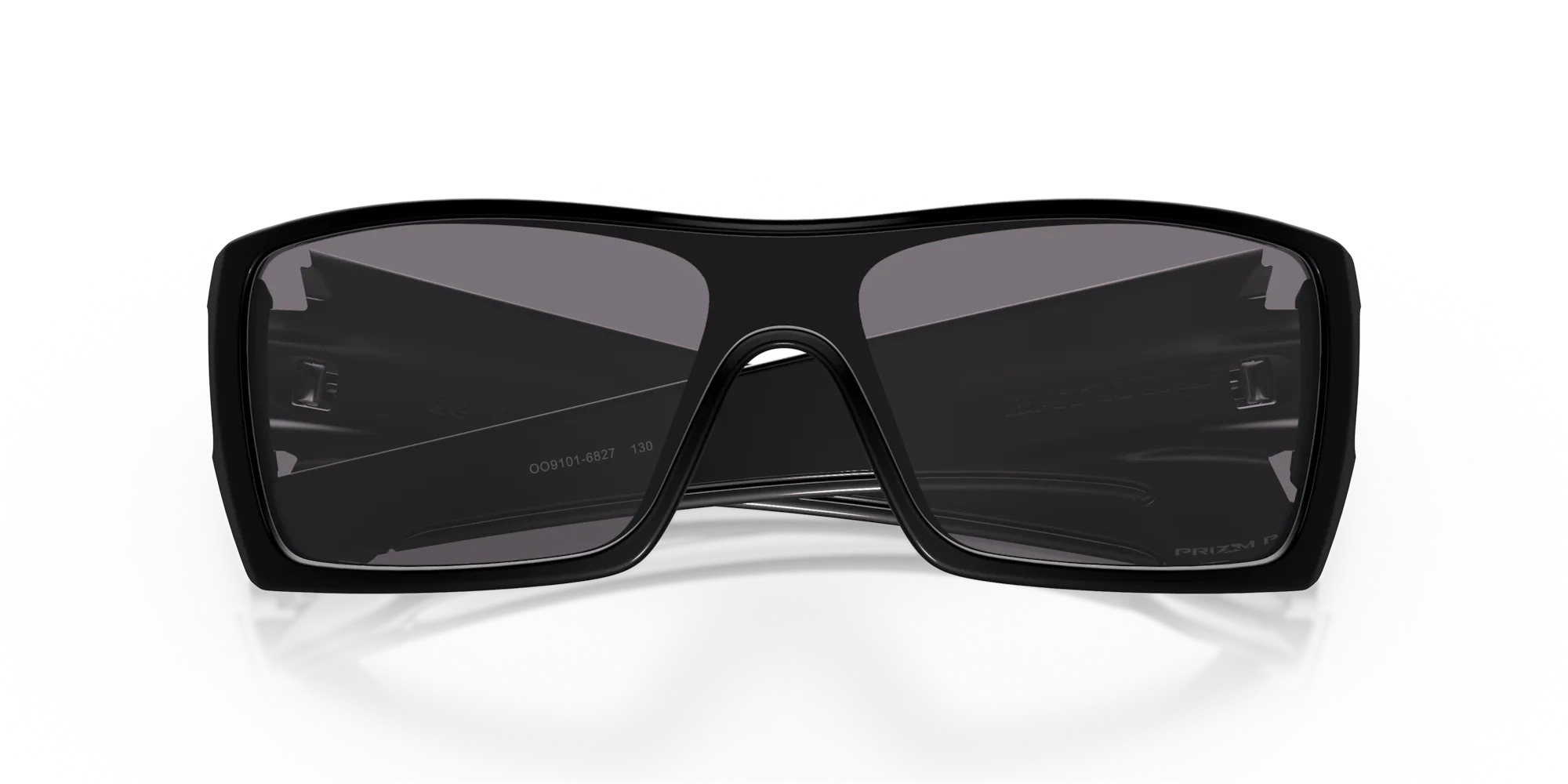 Oakley Okulary przeciwsłoneczne BATWOLF Matte Black/Prizm Grey Polarized OO9101-68