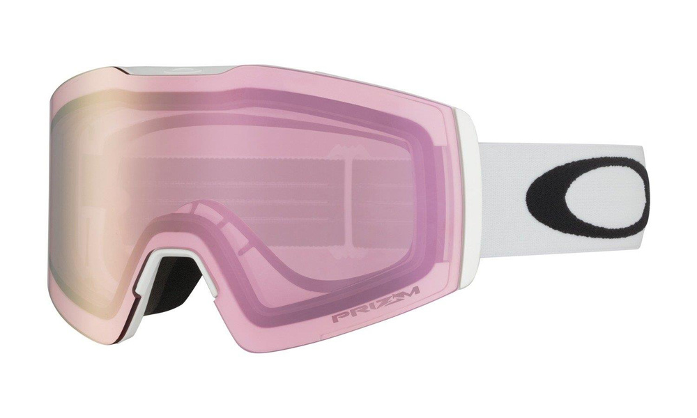 Gogle Oakley FALL LINE M Matte White / Prizm Snow Hi Pink Iridium OO7103-07