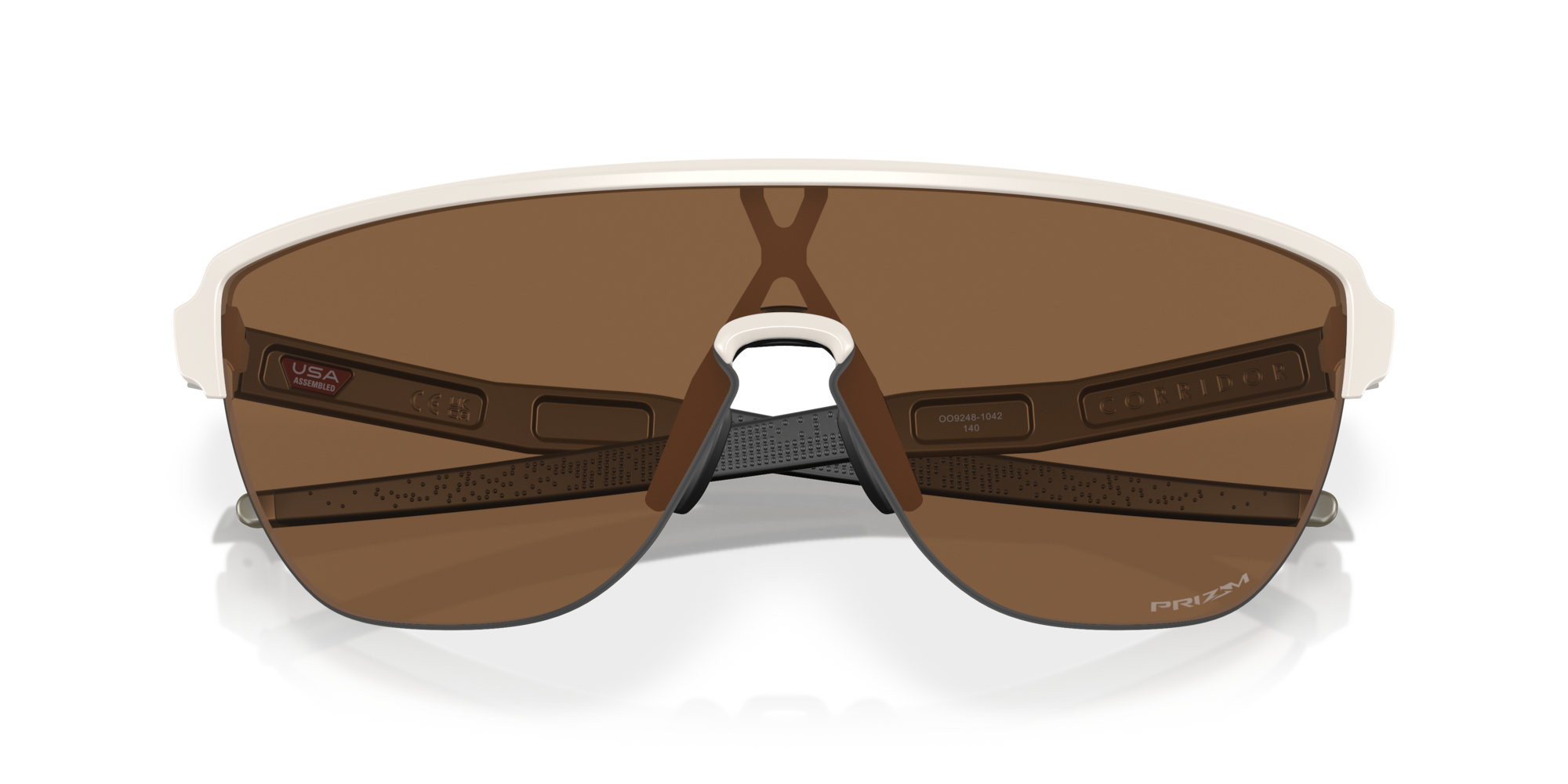 Oakley Sunglasses CORRIDOR Corridor Latitude Collection Matte Warm Grey/Prizm Bronze OO9248-10