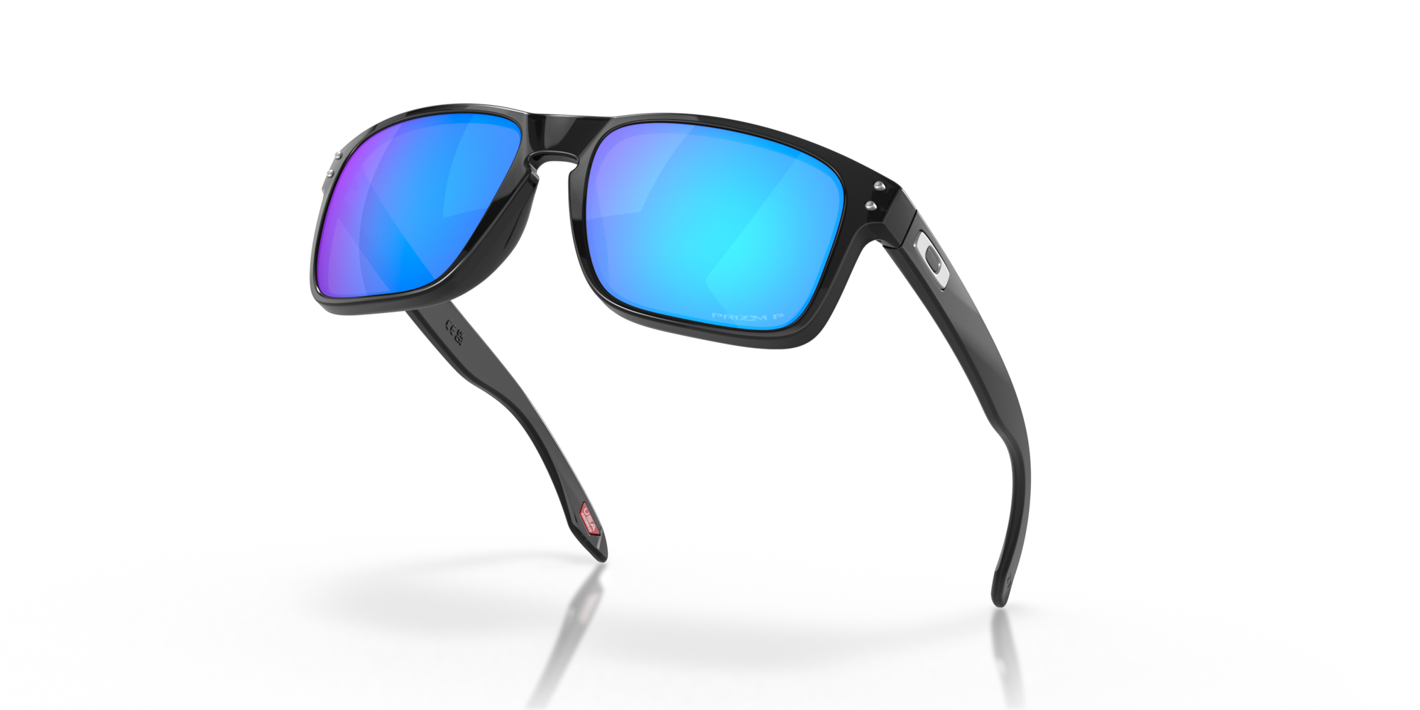 Oakley Sunglasses HOLBROOK Black Ink/Prizm Sapphire Polarized OO9102-W7