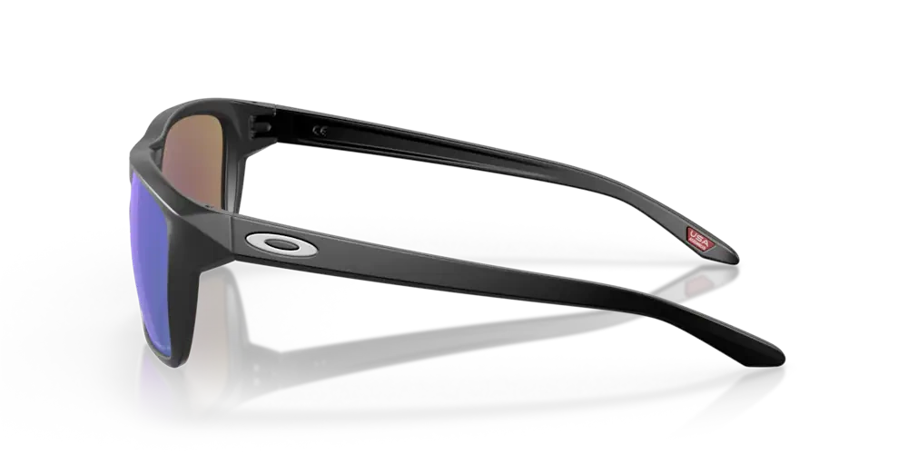 Oakley Okulary przeciwsłoneczne SYLAS Matte Black/Prizm Sapphr Iridium Polarized OO9448-12