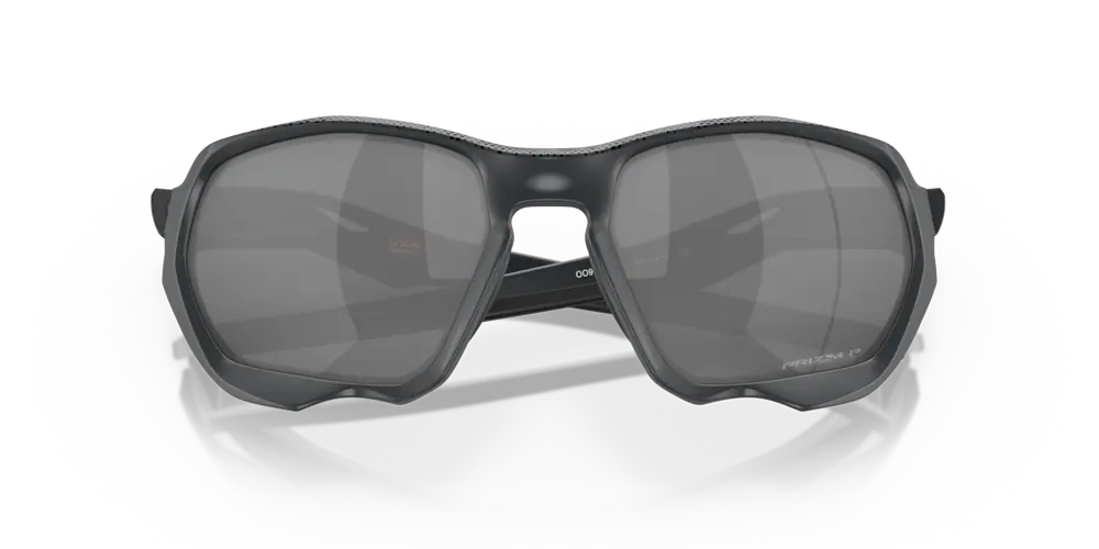 Oakley Okulary przeciwsłoneczne PLAZMA High Resolution Collection Matte Carbon, Prizm Black Polarized OO9019-14