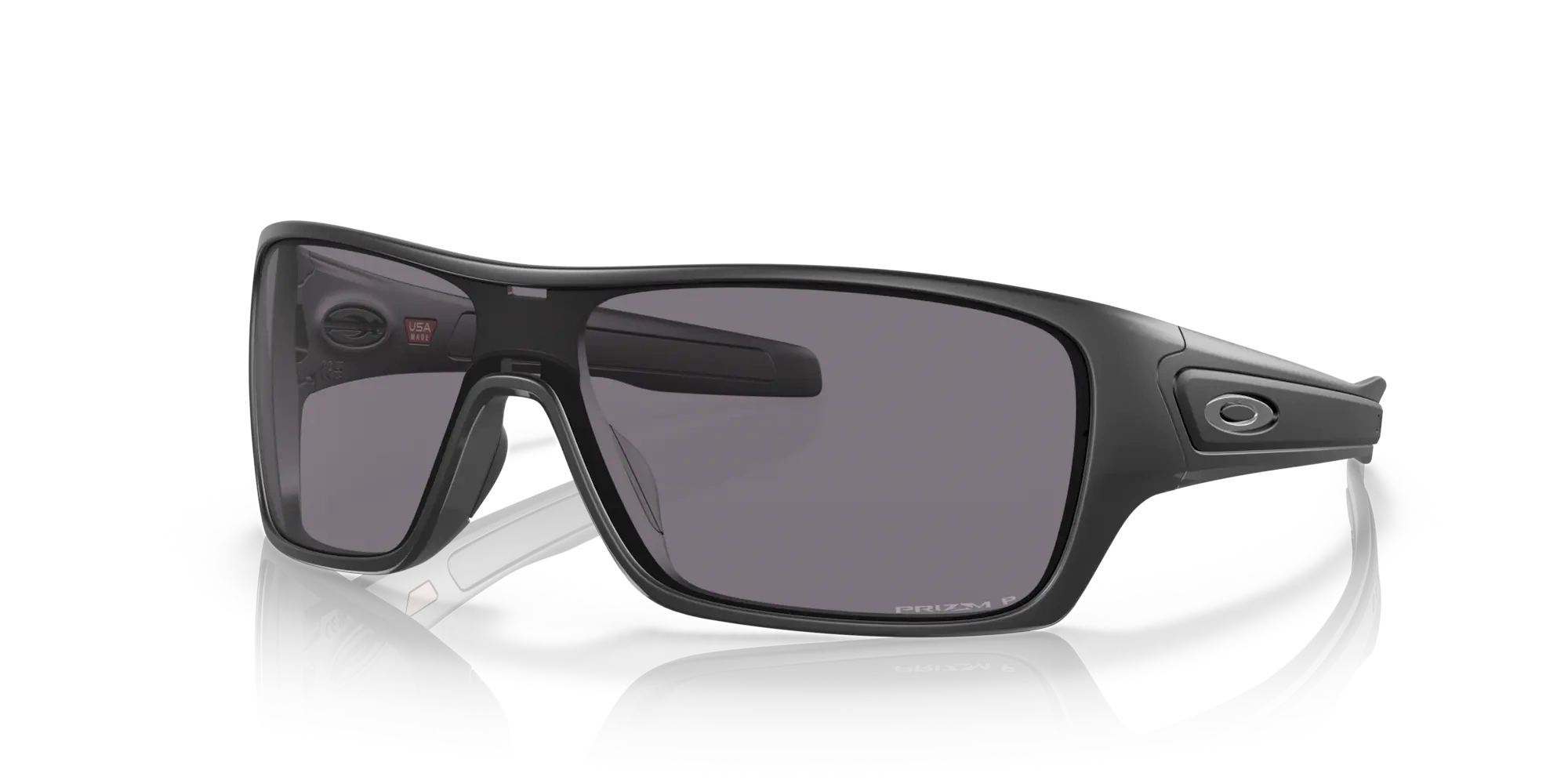 OAKLEY Sunglasses TURBINE ROTOR Matte Black/Prizm Grey Polarized OO9307-28