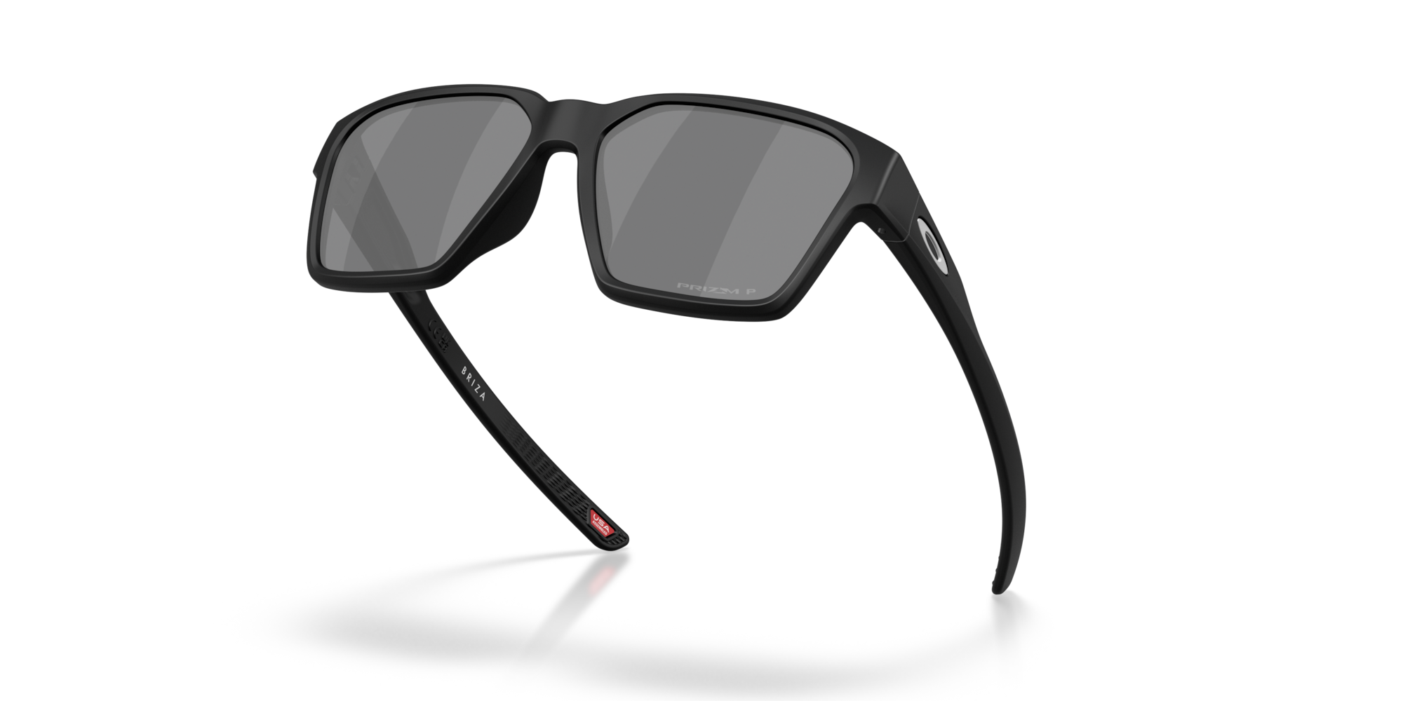 Oakley Okulary przeciwsłoneczne Briza Matte Black / Prizm Black Polarized OO9497-02