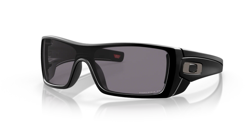 Oakley Okulary przeciwsłoneczne BATWOLF Matte Black/Prizm Grey Polarized OO9101-68