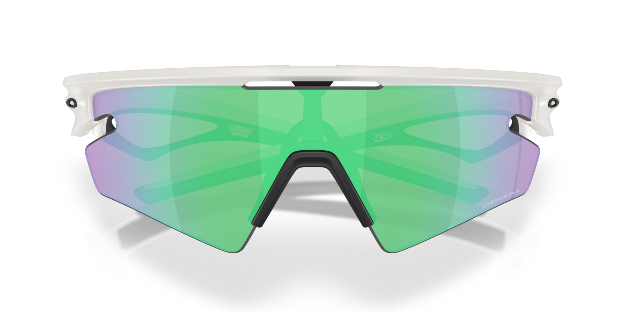 Oakley Okulary przeciwsłoneczne SPHAERA SLASH Matte vapor / Prizm road jade OO9499-04