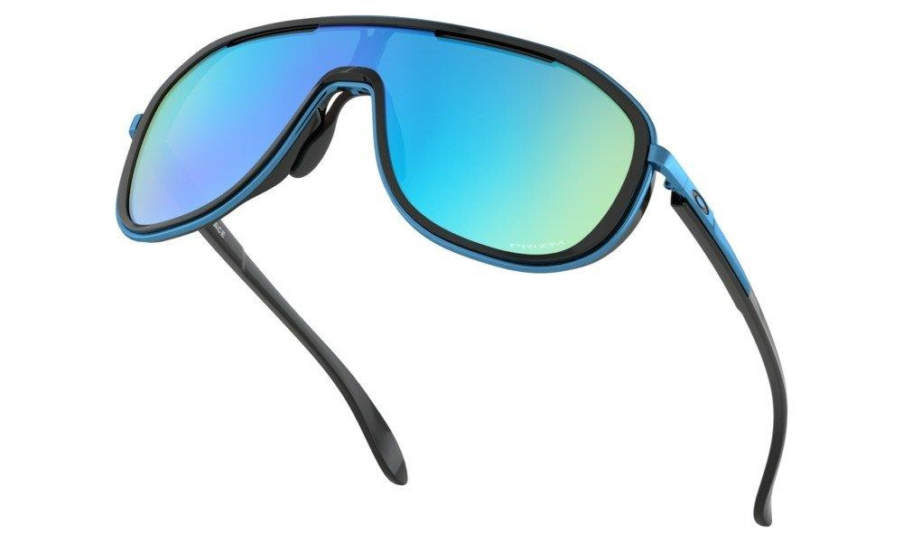 Oakley Okulary przeciwsłoneczne OUTPACE Polished Black/Prizm Sapphire OO4133-03