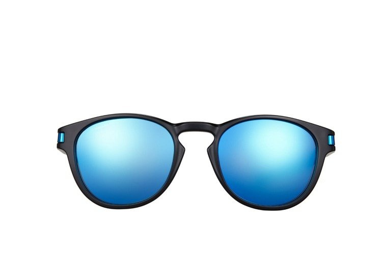 Oakley Sunglasses LATCH PRIZM™ SAPPHIRE FADE COLLECTION Matte Black / Prizm Sapphire Polarized OO9265-1853